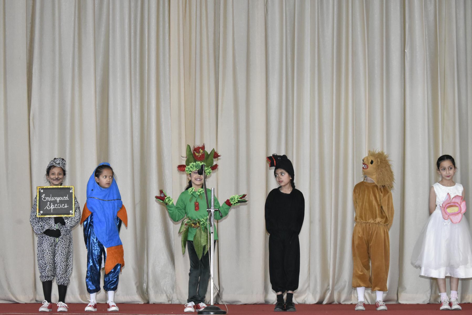 A FANCY DRESS COMPETITION (I-V)
