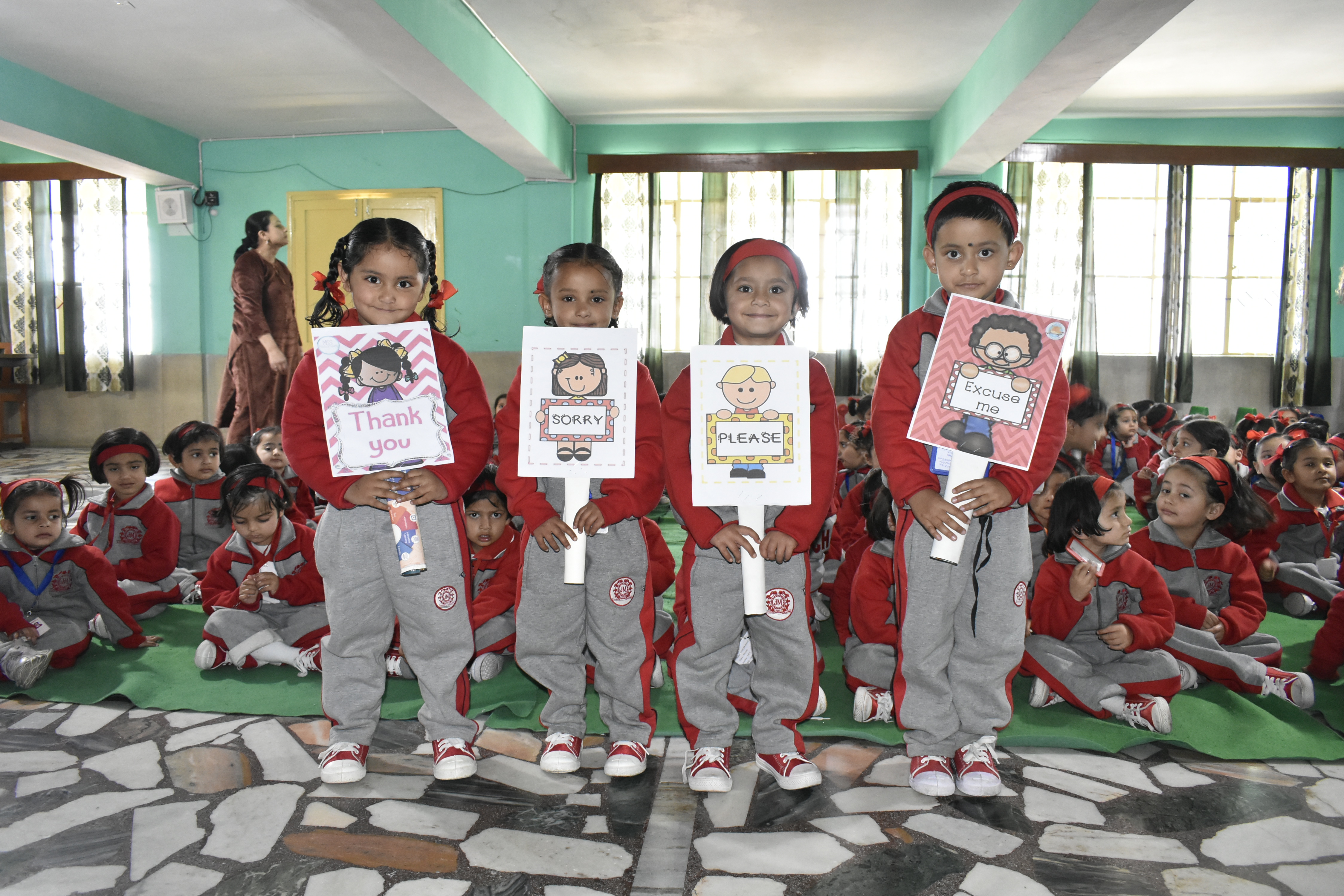 ACTIVITY ON GOOD MANNERS (NURSERY)