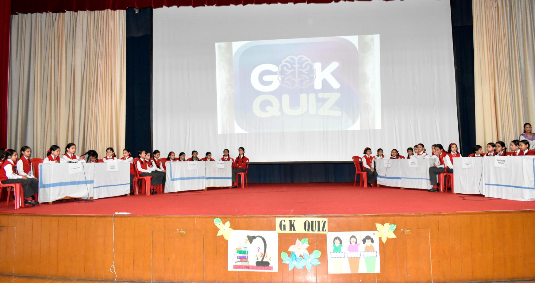 INTER-HOUSE QUIZ COMPETITION (CLASSES III–V)