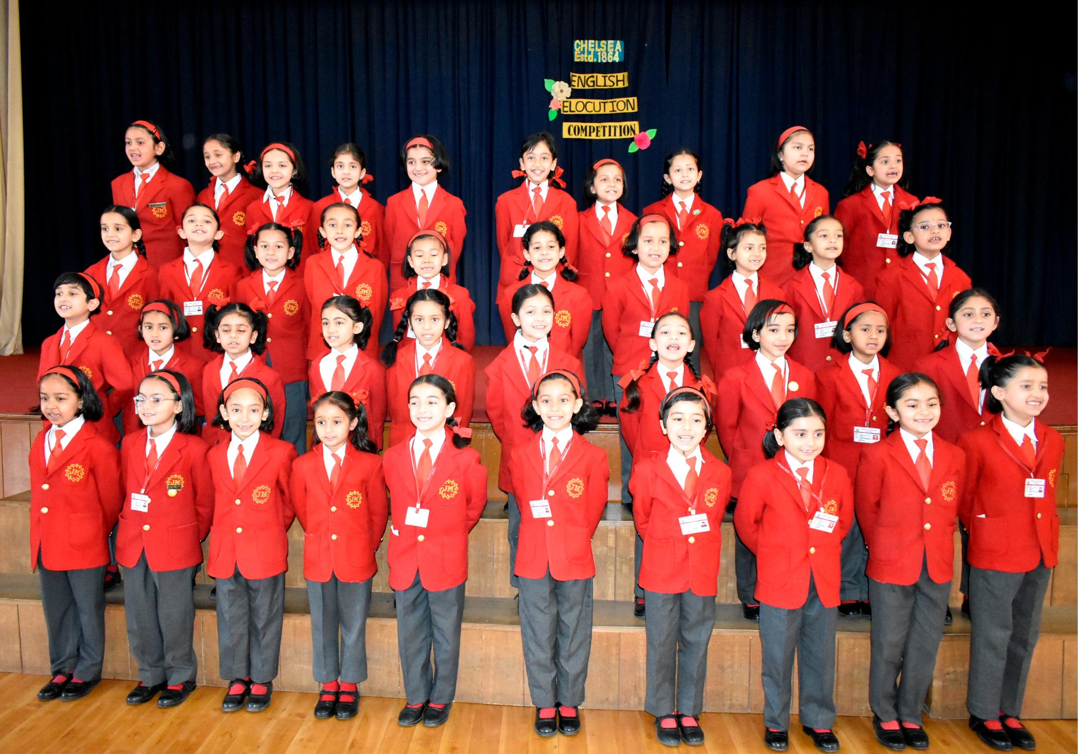 INTER- SECTION ENGLISH ELOCUTION COMPETITION (I-V)