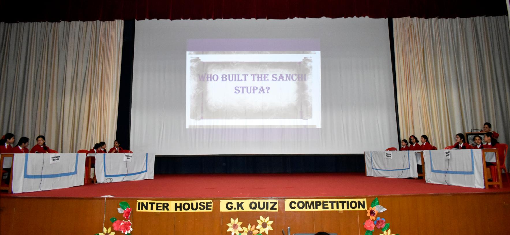 INTER-HOUSE G.K. QUIZ COMPETITION (VI-XII)