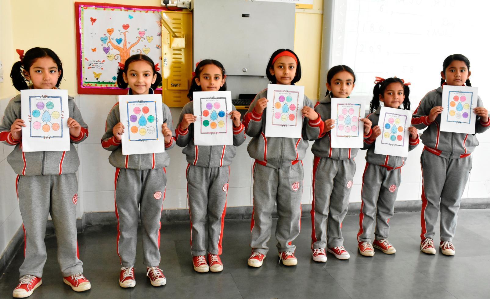 JUNIOR SCHOOL WATER DAY ACTIVITY (I-V)