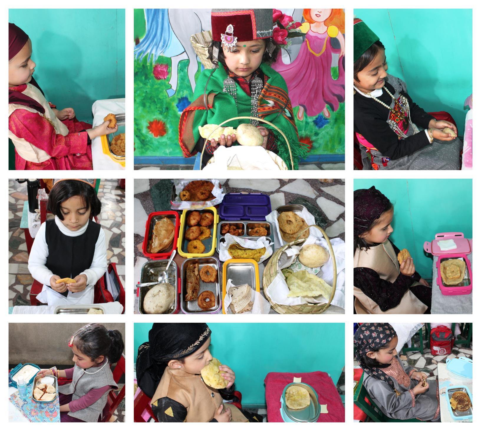 NURSERY KG HIMACHAL DAY ACTIVITY