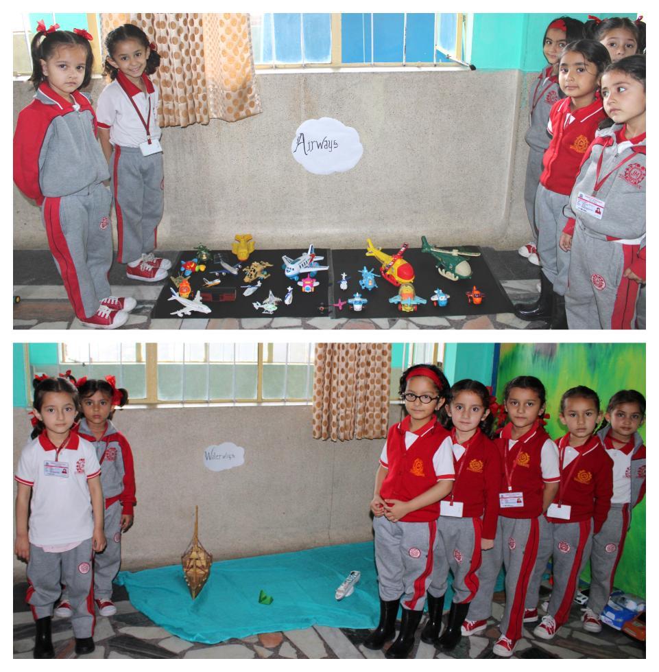 ACTIVITY ON MODES OF TRANSPORT (KG)