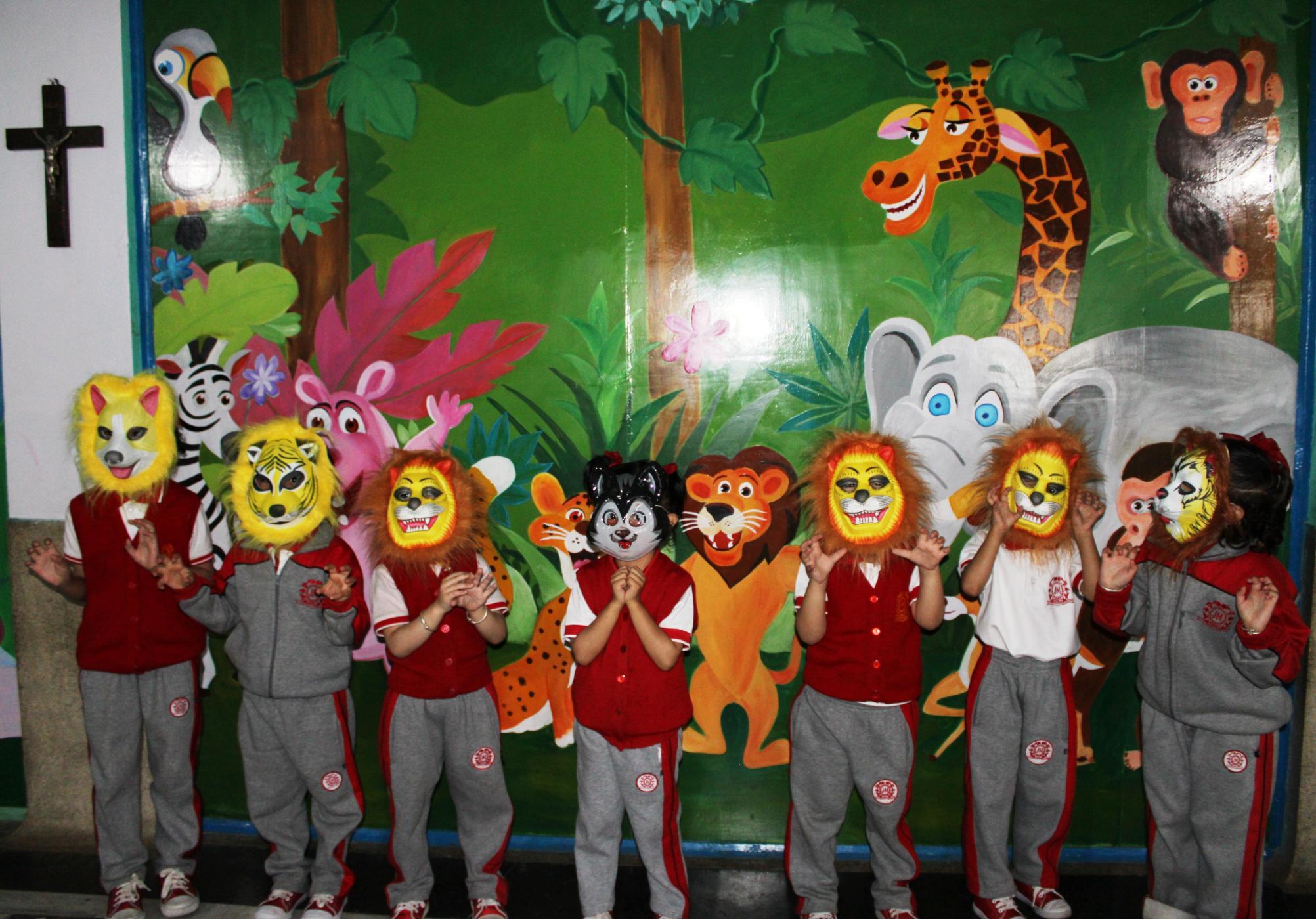 ANIMAL FACE MASK ACTIVITY (NURSERY)