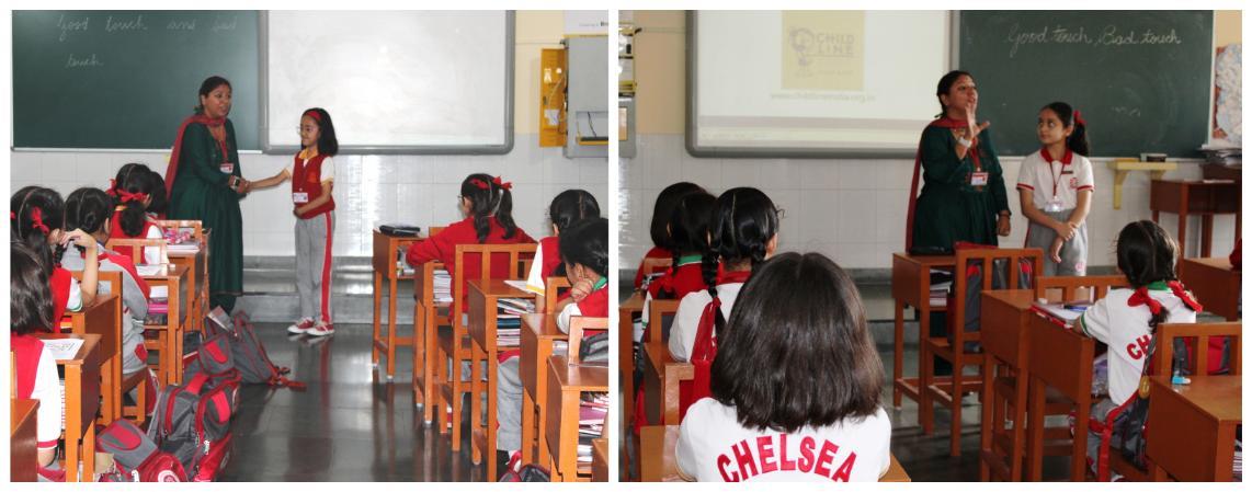 ACTIVITY ON GOOD TOUCH AND BAD TOUCH