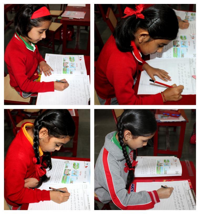 HINDI CALLIGRAPHY ACTIVITY (I-V)