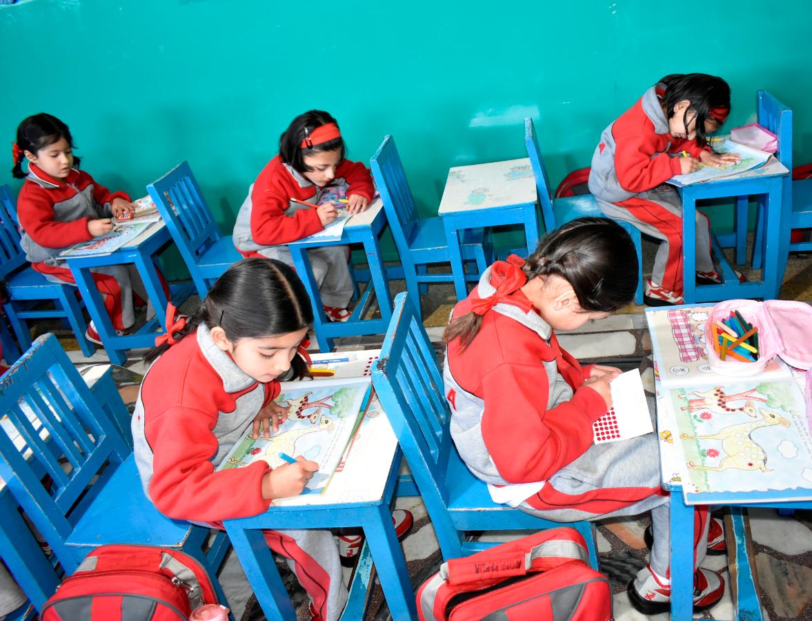 BINDI PASTING ACTIVITY (KG)